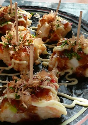 ◆◆フライパンで・・丸くないたこ焼き◆◆-レシピのメイン写真