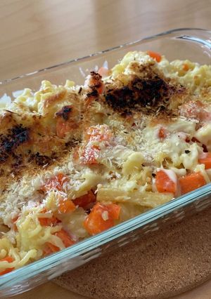 炊飯器で簡単♫パスタグラタン-レシピのメイン写真