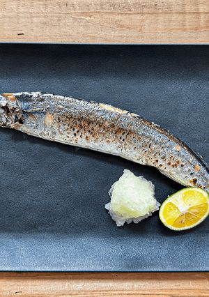 63℃ さんまの塩焼き:ふっくら-レシピのメイン写真