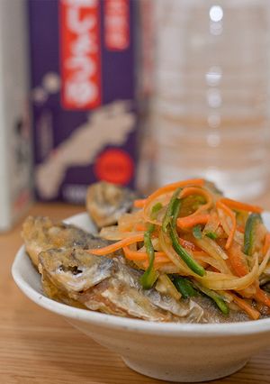 浜田産 鯵(アジ)の南蛮漬け-レシピのメイン写真