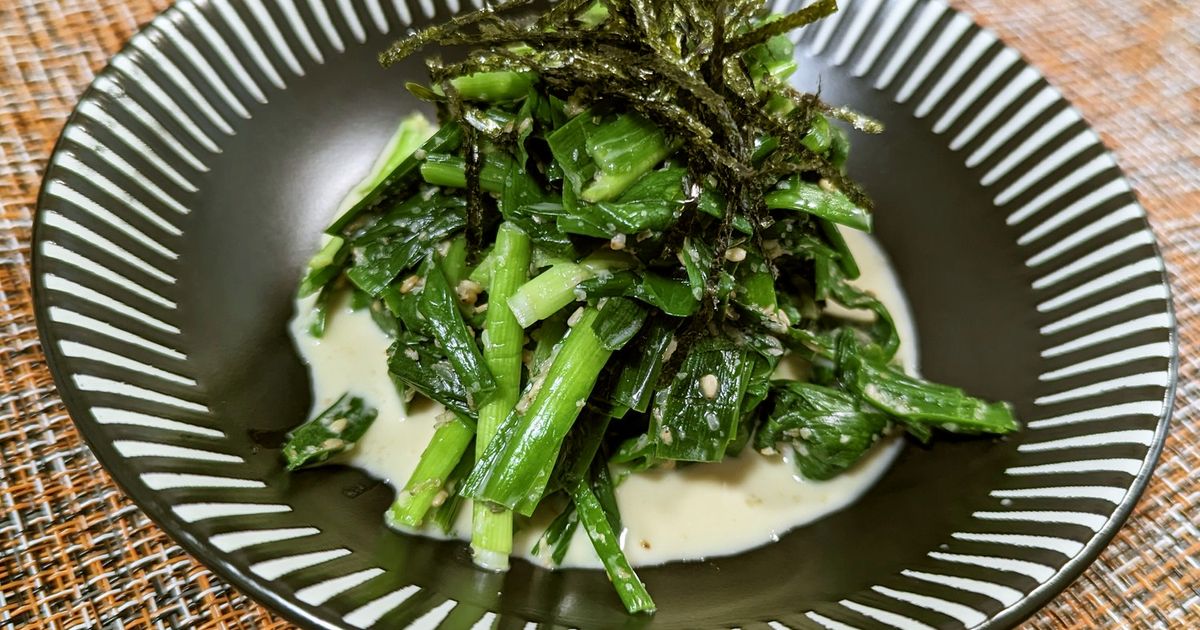 大量のニラが手に入ったら！ニラマヨ☆ by maki_n 【クックパッド