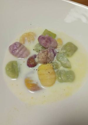 野菜パウダーで栄養にょきにょき！-レシピのメイン写真
