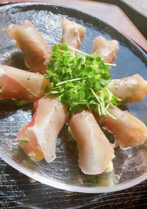 簡単おしゃれ！ポテサラの生ハム巻き♪-レシピのメイン写真