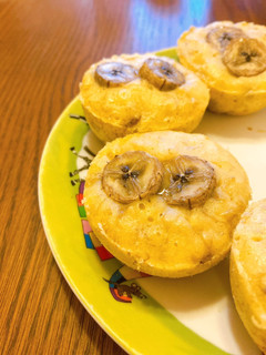 バナナカップケーキ-レシピのメイン写真