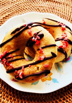 ホットプレートで焼きドーナツ♪-レシピのメイン写真