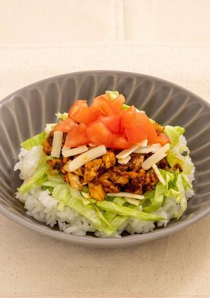 ブリのタコライス-レシピのメイン写真