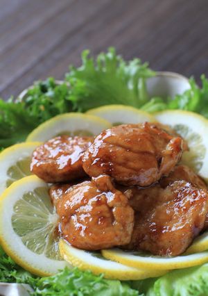鶏むね肉の照り焼きレモンバター-レシピのメイン写真