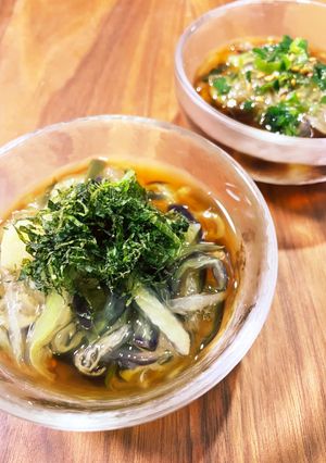 なすのそうめん☆母のお料理ノートから-レシピのメイン写真