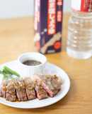 まつなが牛ステーキ(お醤油の特製ソース)