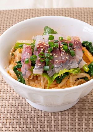 まあじのビビンバ-レシピのメイン写真