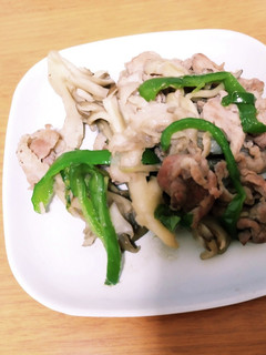 Ꮚ舞茸入りの青椒肉絲Ꮚ-レシピのメイン写真