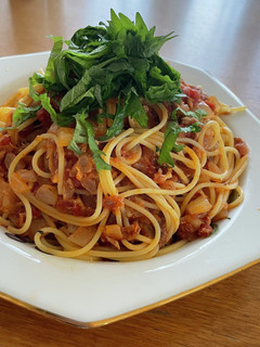 鯖缶で作る!鯖トマトパスタ-レシピのメイン写真