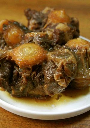 牛テールの煮つけ-レシピのメイン写真