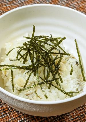 塩鯖フィレde旨味たっぷり炊き込みご飯-レシピのメイン写真