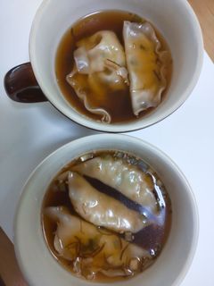 もずくスープ餃子-レシピのメイン写真