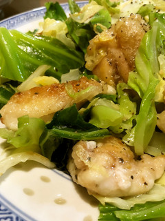 鶏肉とキャベツのガーリック炒め♪-レシピのメイン写真