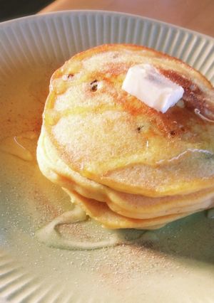 キャロットケーキ風米粉のパンケーキ-レシピのメイン写真