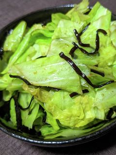 キャベツの塩昆布和え-レシピのメイン写真