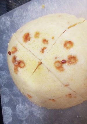 黒糖バナナ米粉蒸しパン-レシピのメイン写真