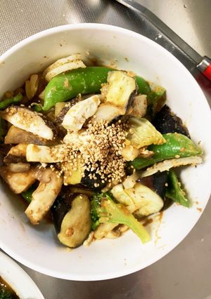肉無豆腐簡単きな粉香味オイ炒味野菜炒め-レシピのメイン写真