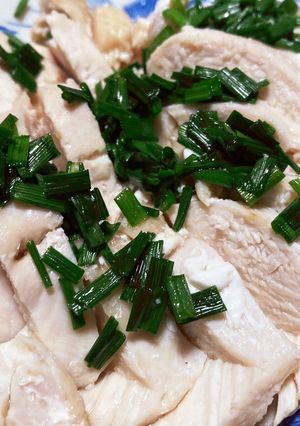 【10分レンジ調理】よだれ鶏的な鶏むね-レシピのメイン写真