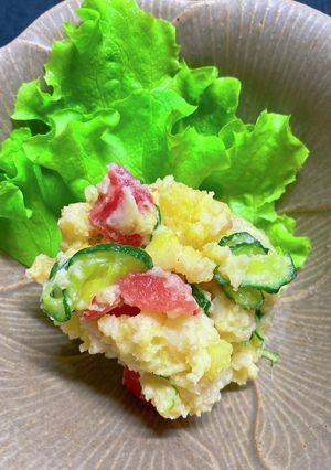 さつまいもとじゃがいものポテトサラダ-レシピのメイン写真