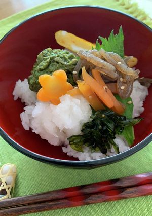春色のどんぶり♪-レシピのメイン写真