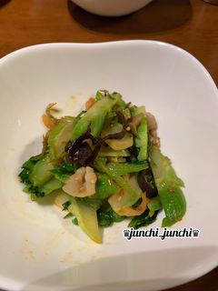 子持ち高菜とザーサイの中華炒め-レシピのメイン写真