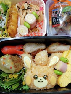 パモさん弁当☆ポケモンキャラ弁-レシピのメイン写真