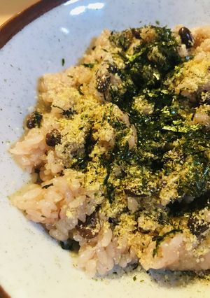 おこわアレンジ●すりごま＆海苔トッピング-レシピのメイン写真
