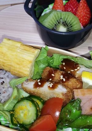 娘のお弁当　R5.3.17-レシピのメイン写真