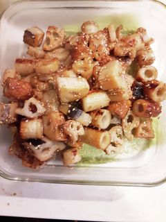 れんこんと竹輪の甘辛炒め-レシピのメイン写真