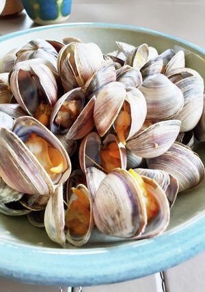 うば貝を蒸すだけ！-レシピのメイン写真
