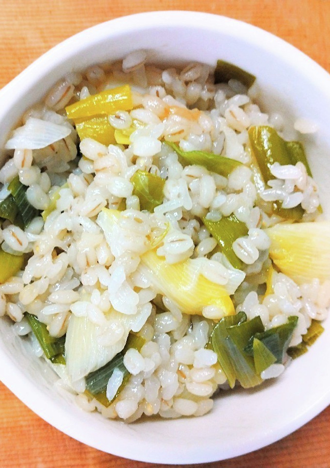 簡単！長ネギと 白だしの炊き込みご飯✧-レシピのメイン写真