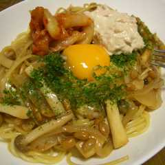 รูปของ 間違いなくウマイ♪納豆スパゲティ