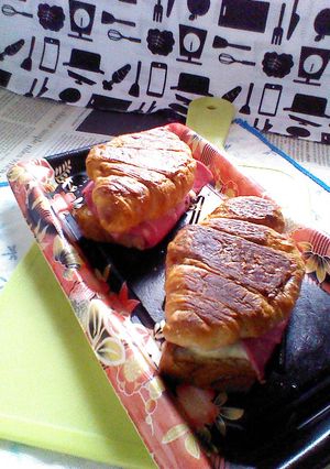 ビアソ&チーズのプチ・ホットサンド36-レシピのメイン写真