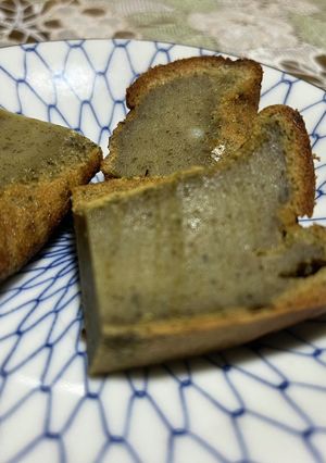 お茶シフォンケーキ【HB使用】-レシピのメイン写真