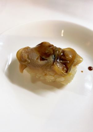 煮ハマの握り-レシピのメイン写真