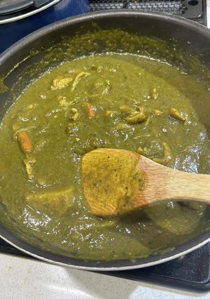 市販のルーでほうれん草のカレー-レシピのメイン写真
