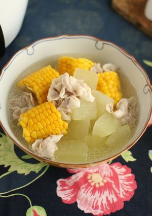 冬瓜ととうもろこしのスープ-レシピのメイン写真