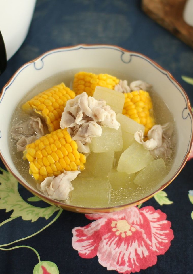冬瓜ととうもろこしのスープ-レシピのメイン写真