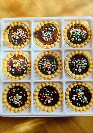 超☆簡単ミニチョコタルト-レシピのメイン写真