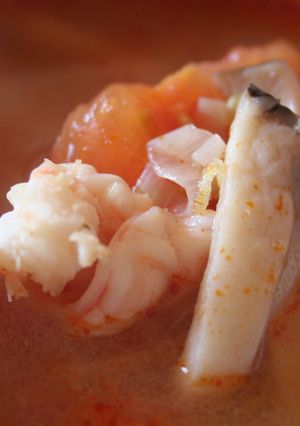 美味しい♪タイ鍋（トム・ヤム・クン）-レシピのメイン写真