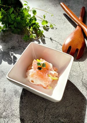 新玉ねぎとサーモンの塩こうじマリネ-レシピのメイン写真