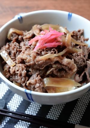 牛丼-レシピのメイン写真
