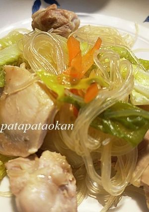 鶏肉と白菜の春雨煮-レシピのメイン写真