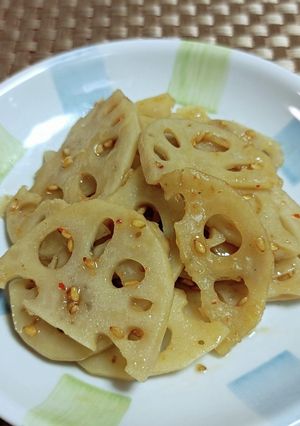 ★低糖質!✳レンコンの甘酢油炒め✳♪-レシピのメイン写真