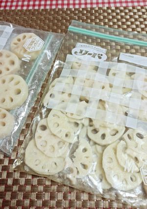 ★簡単!レンコンはスライスして冷凍保存♪-レシピのメイン写真