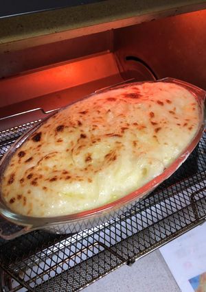 米粉でもちもちクリームのポテトグラタン-レシピのメイン写真