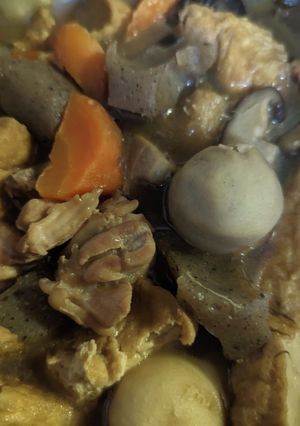 里芋とこんにゃくの煮物-レシピのメイン写真